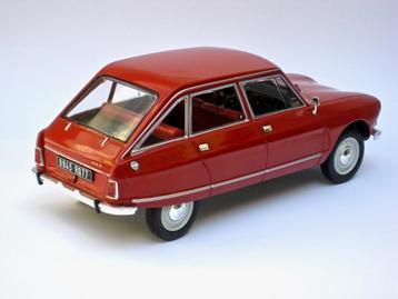 Citroen Ami 8 berline rood 1972 Hachette #40 1:24 beschikbaar voor biedingen