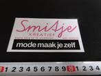 sticker ehv smitje kreatief mode maak je zelf kleine berg, Ophalen, Zo goed als nieuw