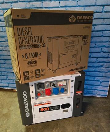 Daewoo 8.1 kva Diesel generator aggregaat - NIEUW!  beschikbaar voor biedingen