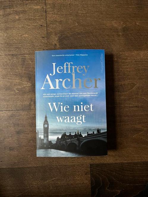 Jeffrey Archer - Wie niet waagt, Boeken, Thrillers, Zo goed als nieuw, Nederland, Ophalen of Verzenden