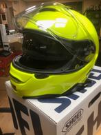 SHOEI NEOTEC Systeemhelm in FLUO GEEL, Nieuw met kaartje, M, Systeemhelm, Shoei