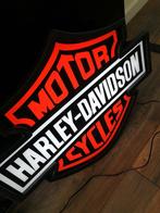 Harley lichtreclame 64x51 cm, Verzamelen, Nieuw, Ophalen of Verzenden, Lichtbak of (neon) lamp