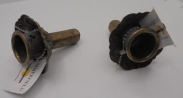 KANDELAAR HOUDER STOMP OLD BRONS 7 CM Nieuw  beschikbaar voor biedingen