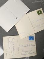 3 ansichtkaarten Middelharnis jaren 50, 1940 tot 1960, Zeeland, Ophalen of Verzenden