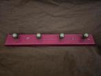 Roze kapstok Flang, IKEA, Huis en Inrichting, Woonaccessoires | Kapstokken, Wandkapstok, Gebruikt, Ophalen of Verzenden, Minder dan 100 cm