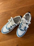 LOFF 1881 Anemone Sneakers - Dames - wit denim - maat 39/40, Ophalen of Verzenden, Zo goed als nieuw, Wit, Sneakers of Gympen