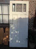 Massief houten originele jaren 20 deur, Ophalen, Gebruikt, 80 tot 100 cm, Binnendeur