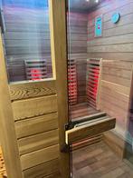 Fonteyn sauna + Infrarood met Kleurenlampjes & USB, Ophalen, Zo goed als nieuw, Infrarood, Complete sauna