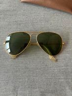2xVintage Ray Ban Aviator B&L heren & dames, Ray Ban Aviator, Gebruikt, Zonnebril, Ophalen of Verzenden, Ray-Ban