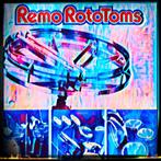 REMO ROTOTOMS Chrome, Black, White vintage/pre-owned, Gebruikt, USA, Drums of Percussie, Ophalen of Verzenden