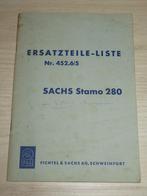 Ersatzteile-Liste Nr. 452.6/5 SACHS Stamo 280 uit 1960, Fietsen en Brommers, Handleidingen en Instructieboekjes, Verzenden