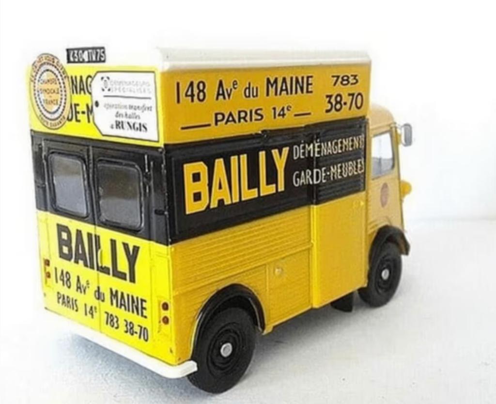 Citroen Type HY Bailly 1950 1/43 Utilitaires Citroen # 13, Verzenden, Nieuw, Auto, Overige merken