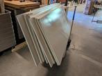 11 mdf platen wit gelakt 180x90cm. 18mm dik, Doe-het-zelf en Verbouw, Platen en Panelen, Ophalen, Gebruikt, Overige materialen