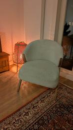 Zara Boucle Stoel (Beschadigd), Huis en Inrichting, Fauteuils, Ophalen, Hout, Gebruikt, Minder dan 75 cm