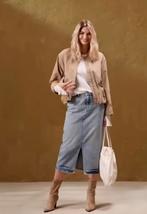 Nieuw met kaartje Spijkerrok Jeans met split Maat XL, Ophalen of Verzenden, Nieuw, Blauw, W33 - W36 (confectie 42/44)