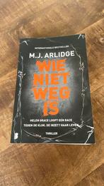 M.J. Arlidge - Wie niet weg is, Boeken, Thrillers, Nieuw, Ophalen of Verzenden, Nederland, M.J. Arlidge