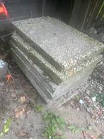 Gratis 7 grindtegels, Tuin en Terras, Ophalen, Gebruikt, 10 m² of meer, Beton