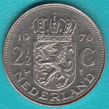 Nederland 2½ gulden (rijksdaalder) 1970 Juliana, Sch. 1114   beschikbaar voor biedingen