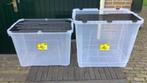Dragonbox opberg plastic box doos 100 liter en 60 L, Doe-het-zelf en Verbouw, Kratten en Dozen, Ophalen, 100 cm of meer, 60 cm of meer