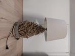 Lamp houten takken en linnen kap, Overige materialen, Minder dan 100 cm, Gebruikt, Landelijk