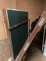 Tafeltennis tafel in twee delen, Sport en Fitness, Tafeltennis, Ophalen, Gebruikt, Tafel Indoor, Wedstrijdformaat