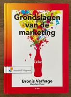 Grondslagen van de marketing, Boeken, Ophalen of Verzenden, Zo goed als nieuw, Economie en Marketing, Bronis Verhage; Marjolein Visser