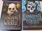 Kerri Maniscalco - Kingdom of the Wicked & Kingdom of cursed, Ophalen of Verzenden, Zo goed als nieuw, Kerri Maniscalco