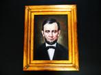 Abraham Lincoln de 16e President van de Verenigde Staten, Antiek en Kunst, Kunst | Schilderijen | Klassiek, Ophalen of Verzenden