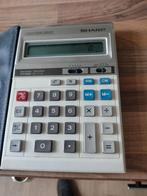 Vintage sharp rekenmachine calculator, Ophalen, Computers en Rekenmachines