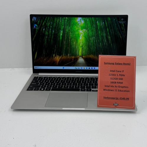 Samsung Galaxy Book2 Laptop | Intel Core i7-1255U 1.7GHz 512, Computers en Software, Windows Laptops, Zo goed als nieuw, 15 inch