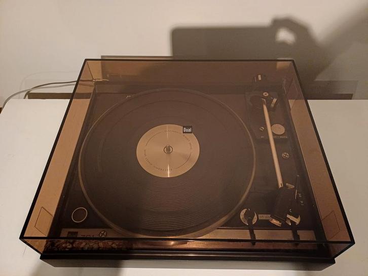 Dual 701 topmodel izgst en perfect spelend., Audio, Tv en Foto, Platenspelers, Dual, Ophalen
