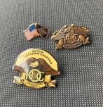 Drie Harley Davidson Owners Group spelden, Ophalen of Verzenden, Zo goed als nieuw, Motoren