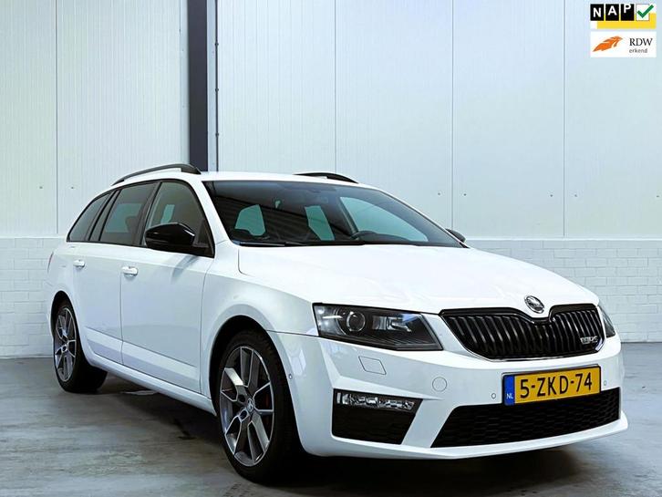 Skoda Octavia Combi 2.0 TSI RS Org NL|Trekhaak|Dealer O.H.|A, Auto's, Skoda, Bedrijf, Te koop, Octavia, ABS, Airbags, Airconditioning