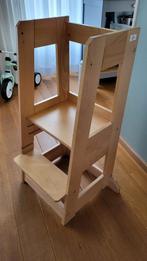 Tissi Leertoren beuken montessori learning tower, Ophalen of Verzenden, Gebruikt, Overige typen