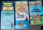 8 x Kuifje stripboeken, Gelezen, Ophalen of Verzenden, Meerdere stripboeken, Hergé