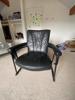 Mooie leren fauteuil, Ophalen, Zo goed als nieuw, 75 tot 100 cm