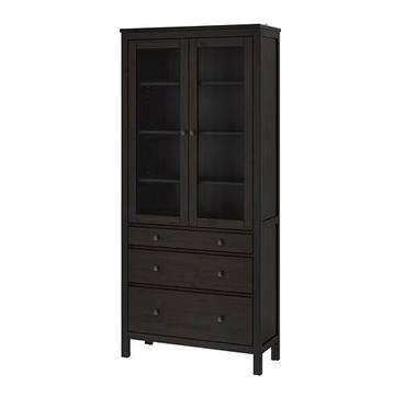HEMNES vitrinekast nieuw in doos beschikbaar voor biedingen