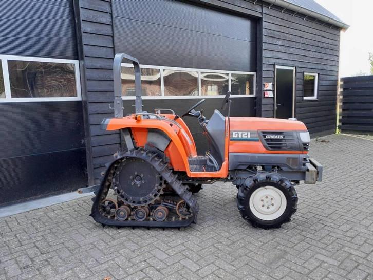 Kubota GT 21 Rupstractor minitrekker Rups, Zakelijke goederen, Agrarisch | Tractoren, tot 2500, Overige merken, Gebruikt