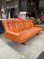 1970’s Vintage Scandinavian design sofa by Sigurd Ressell, Huis en Inrichting, Ophalen of Verzenden, Gebruikt, Leer