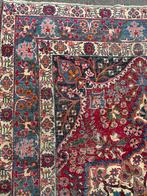 Perzische tapijt Kerman ( Lavar ) 245*155 cm, Gebruikt, Zwart, 150 tot 200 cm, 200 cm of meer