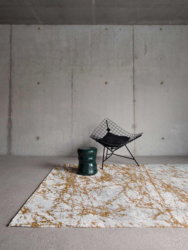 Louis de Poortere Stellar Mad Men 9216 Astro Gold 170x240cm, Huis en Inrichting, Stoffering | Tapijten en Kleden, Nieuw, 150 tot 200 cm