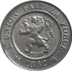 België 10 centimes 1862 (UNC, tevens lichte misslag), Postzegels en Munten, Munten | België, Ophalen of Verzenden, Overig, Losse munt
