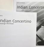 Violin & Piano. Indian Concertine. + Cd. George Perlman., Ophalen of Verzenden, Zo goed als nieuw, Thema, Piano