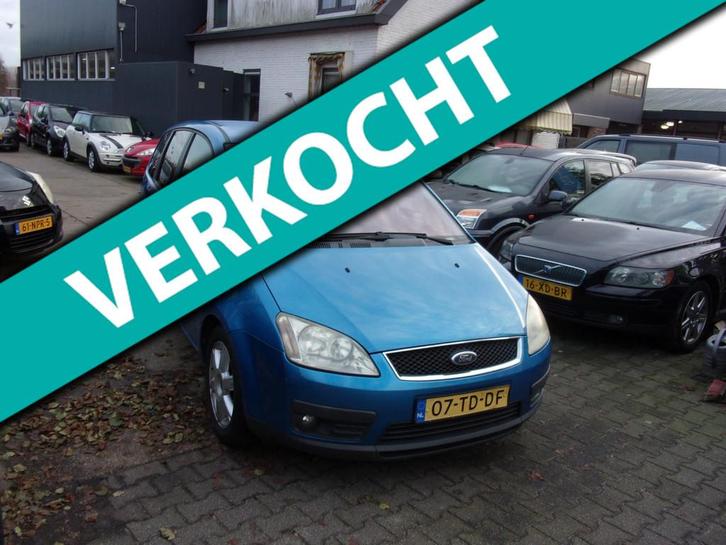 Ford Focus C-Max 2.0-16V Futura autom st bekr airco elek pak, Auto's, Ford, Te koop, C-Max, ABS, Airbags, Airconditioning, Boordcomputer