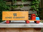 houten speelgoed vrachtwagen Jumbo Hausemann & Hötte 1936, Ophalen of Verzenden, Gebruikt, Auto's