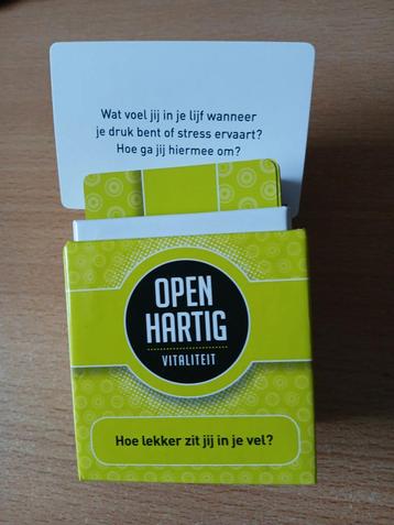 Open Hartig Vitaliteit Kaartspel beschikbaar voor biedingen