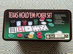Texas Holdem Poker Set, Hobby en Vrije tijd, Ophalen of Verzenden, Gebruikt