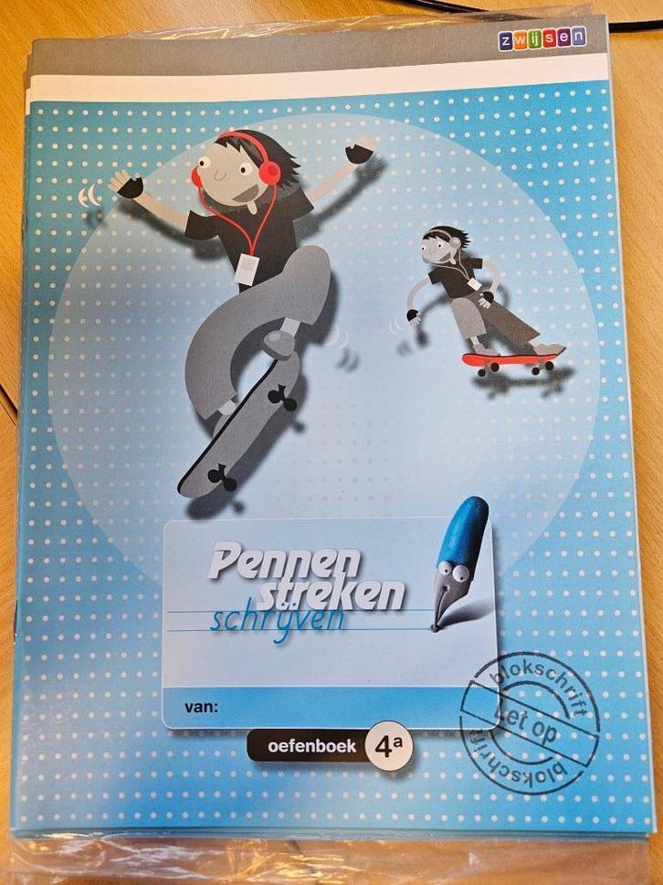 werkboeken pennenstreken versie 2 groep 4 blokschrift, Boeken, Schoolboeken, Nieuw, Overige vakken, Overige niveaus, Ophalen of Verzenden