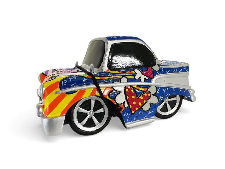 Vintage Auto  van kunstenaar Romero Britto, Antiek en Kunst, Kunst | Designobjecten, Ophalen of Verzenden
