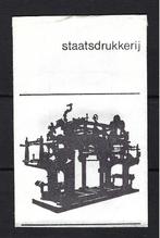 612 STAATSDRUKKERIJ (zwart), Ophalen of Verzenden, Nederland